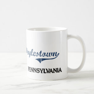 Doylestown Pennsylvania stadsklassiker Kaffemugg