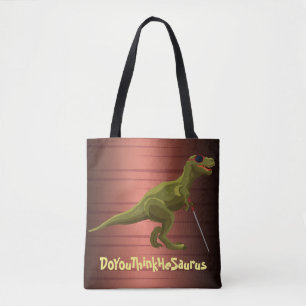 DoYouThinkHeSaurus Dinosaur Tygkasse