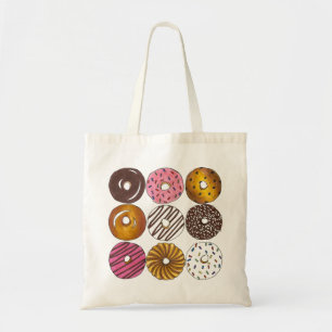 Dozen Doughnut Donuts Breakfast Foodie Pastry Tygkasse