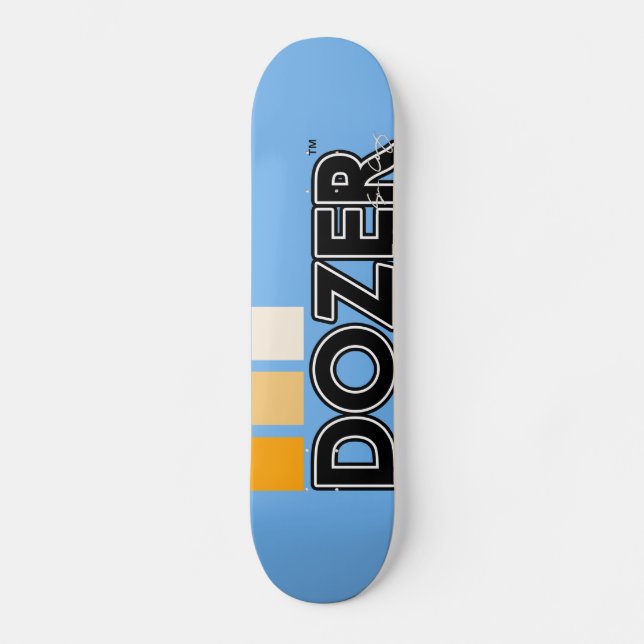 Dozer™ Cummings kvadrerar Skateboard Bräda 19,5 Cm (Framsida)