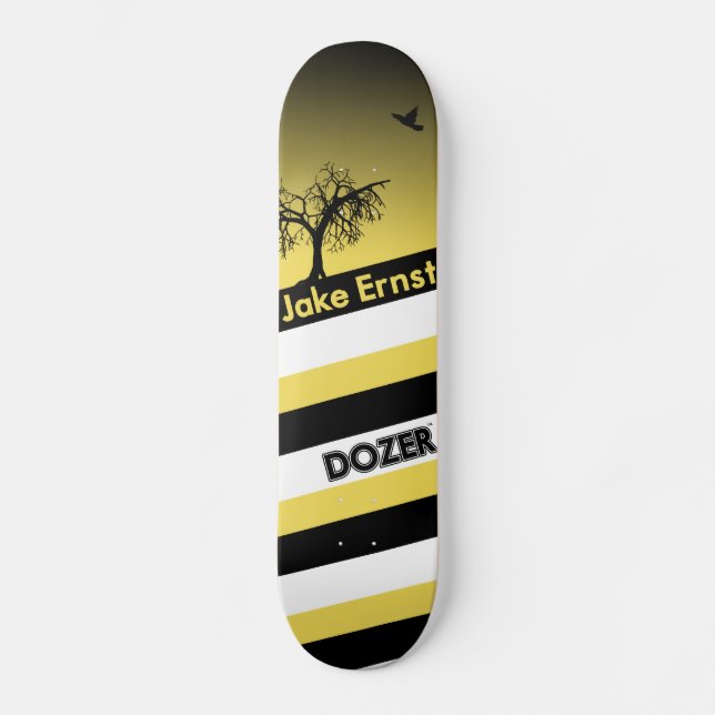 Dozer™ Ernst träddäck Skateboard Bräda 21,5 Cm (Framsida)