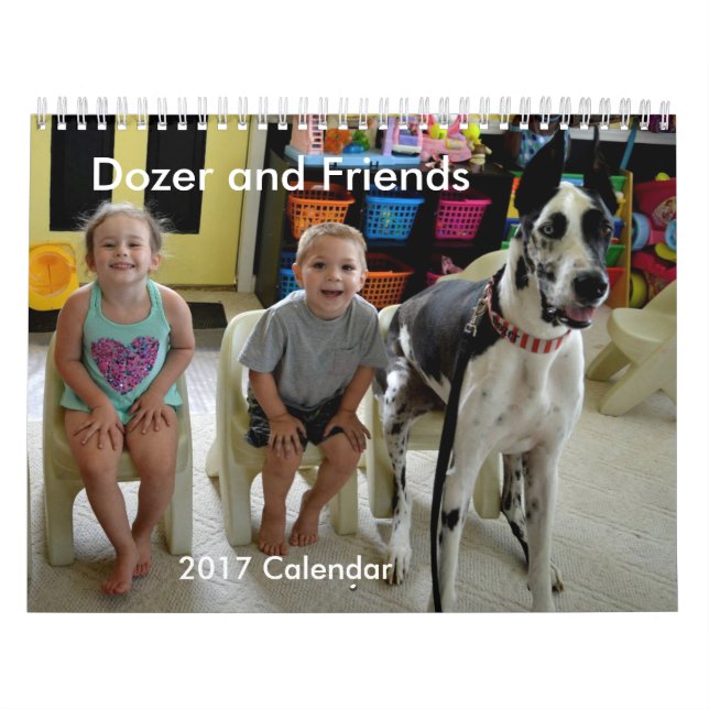 Dozer- och för vänner 2017 kalender (Omslag)