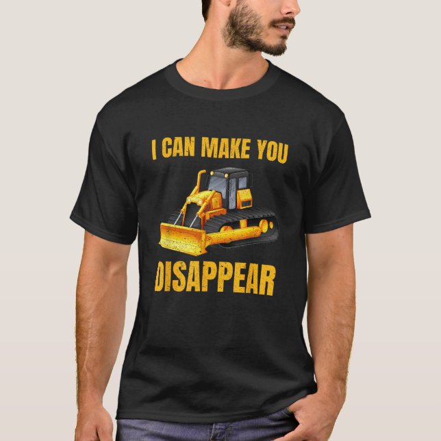 Dozer Operator Excavator Operator Gift T Shirt (Framsida)