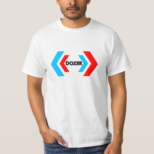 Dozer™ Reds&Blues skjorta Tröja (Framsida)