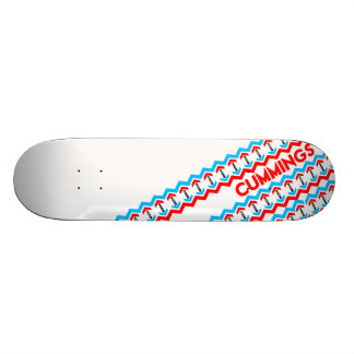 Dozer™ SpencerCummings reds & blues däck Mini Skateboard Bräda 18,5 Cm