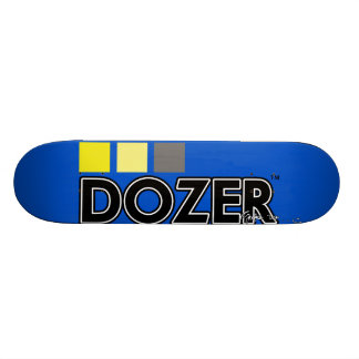 Dozer™ Woj kvadrerar Old School Skateboard Bräda 18 Cm