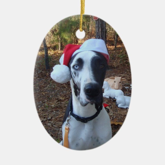 Dozerjulprydnad Julgransprydnad Keramik (Framsidan)