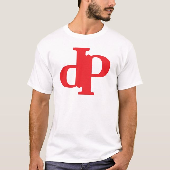 dP merch Tee Shirt (Framsida)