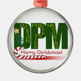 DPM DOKTOR PREVENTIVE MEDICINE CHRISTMAS JULGRANSPRYDNAD METALL