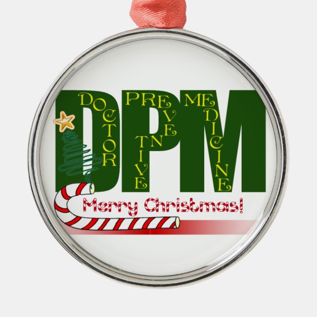 DPM DOKTOR PREVENTIVE MEDICINE CHRISTMAS JULGRANSPRYDNAD METALL (Framsidan)