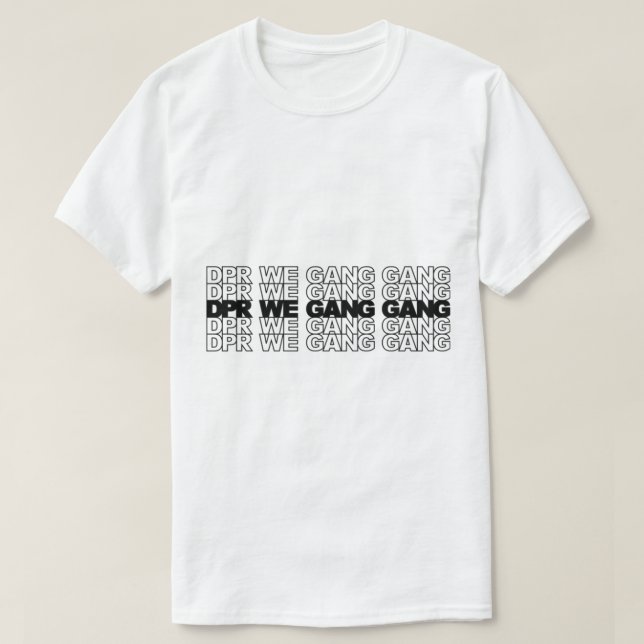 dpr vi gang gang t shirt (Design framsida)