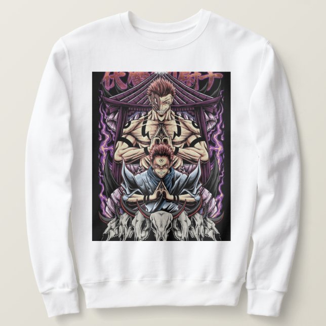 D'Project-Kreativ Lång Ärmad Tröja (Design framsida)