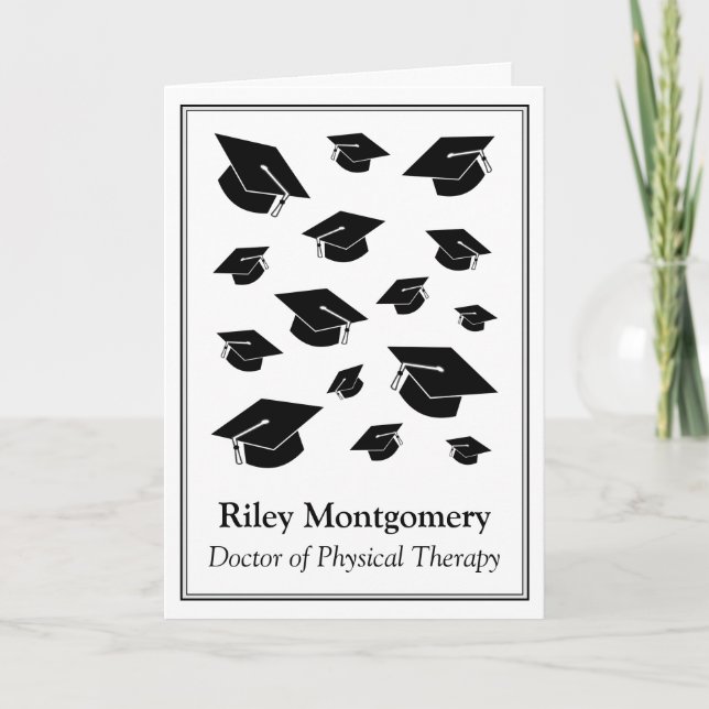 DPT Doktor för Studenten-kort för fysisk terapi Kort (Framsida)