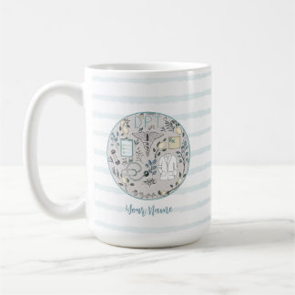 DPT Doktor i fysioterapi kaffemugg