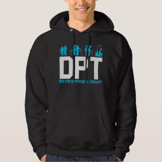 DPT Doktor i fysioterapi Premi, fysioterapi Hoodie