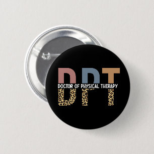 DPT Doktor of PhysiTherapy Cheetah Typography Knapp