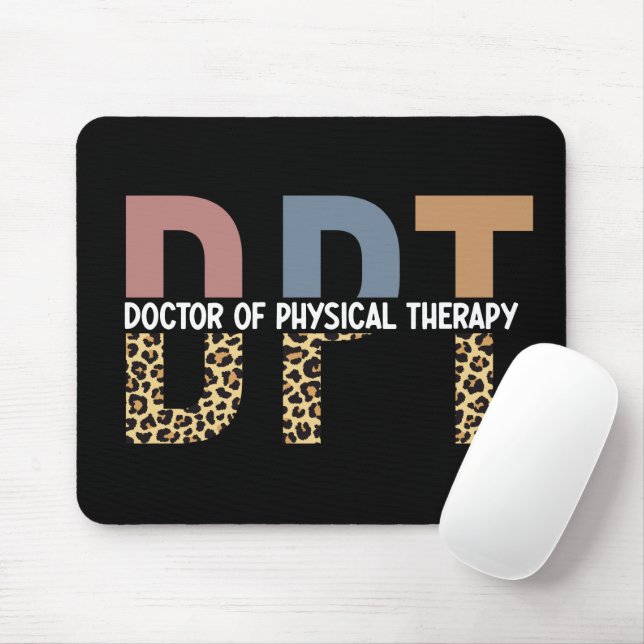 DPT Doktor of PhysiTherapy Cheetah Typography Musmatta (Med mus)
