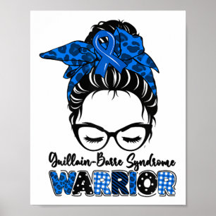 Dpx3 Guillain Barre syndrom medvetenhet månad Warr Poster