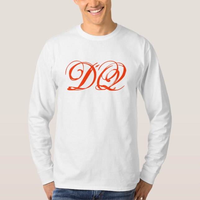 DQ-långärmad T Shirt (Framsida)