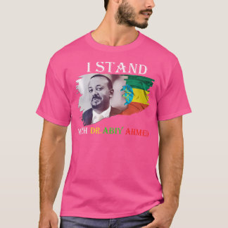 Dr Abiy Ahmed Shirt Proudly jag står på Abiy Ethi T