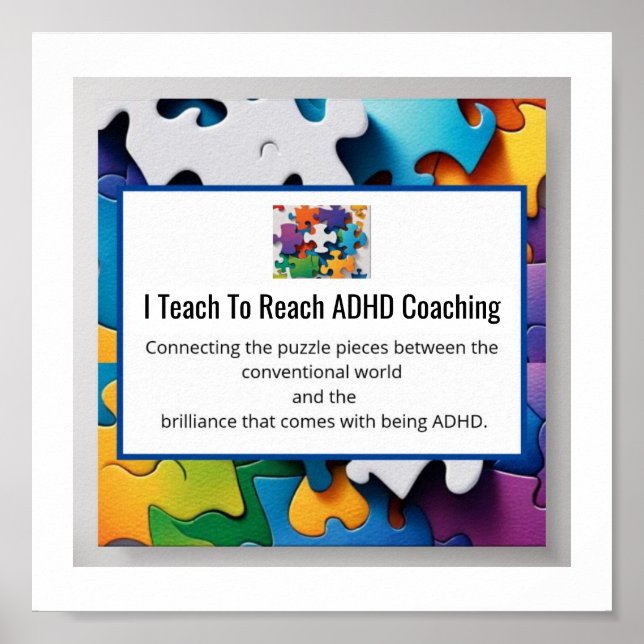 Dr Anders Osborne PhD ADHD Logotyp Poster (Framsidan)