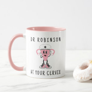 Dr. Anpassat namn på din Cervix-presronaliserad Mugg
