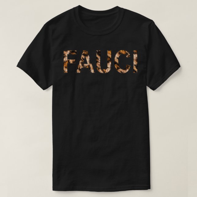 Dr Anthony Fauci Team Science Leopard Cute T Shirt (Design framsida)