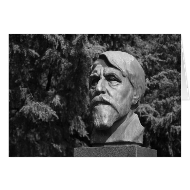 Dr Arthur Schnitzler Hälsningskort (Framsidan Horizontal)