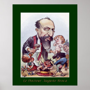 Dr Augustus Broca ~ Pediatrics/Surgery ~ Moloch Poster