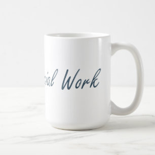 DR av Social Work Kaffemugg