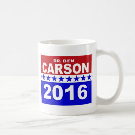 Dr. Ben Carson 2016 Kaffemugg