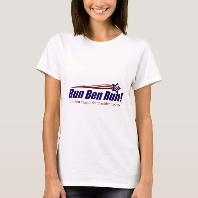 Dr. Ben Carson för president T-shirt (Framsida)