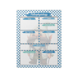 Dr Blue Gnome Nursing - Pathofysiologimall Anteckningsblock