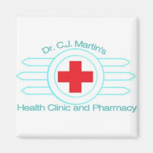 Dr C.J. Martins Logotyp Magnet