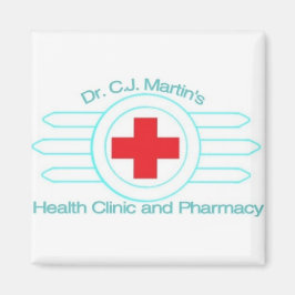 Dr C.J. Martins Logotyp Magnet