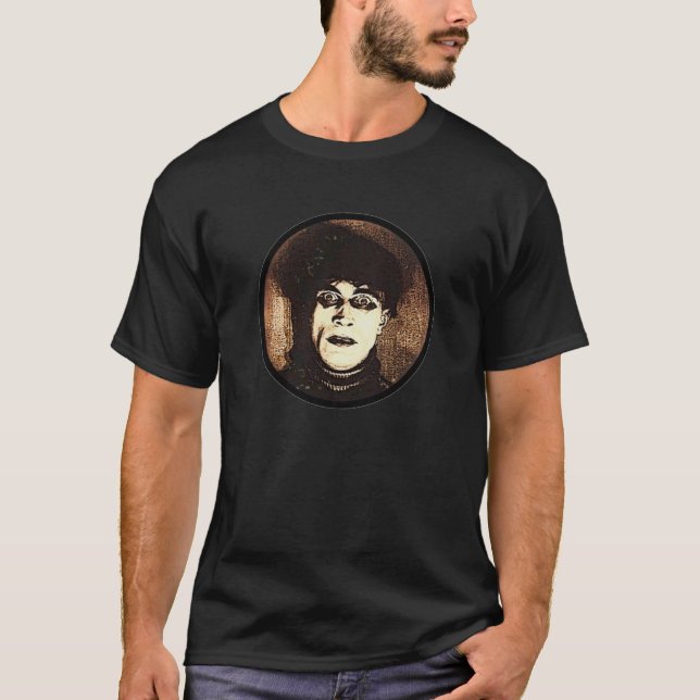 Dr Caligari Old school Goth Shirt Tee Shirt (Framsida)
