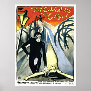 Dr. Caligaris kabinett 1920 Restaurering Poster