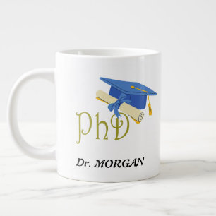 Dr. (Ditt namn) PhD Student Gratulerar Jumbo Mugg