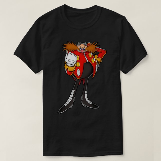 Dr Eggman Sticker.png T Shirt (Design framsida)