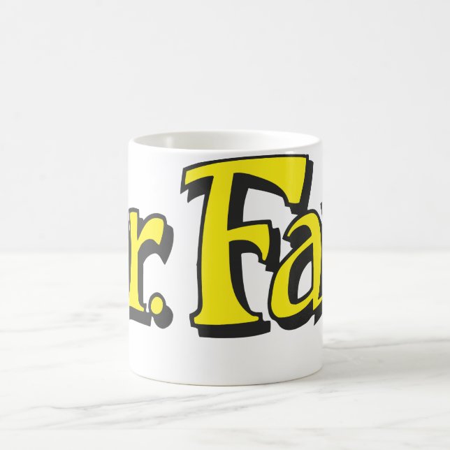 Dr. Fate Logotyp Kaffemugg (Center)