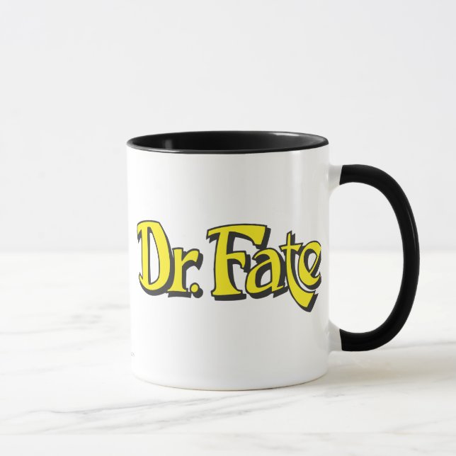 Dr. Fate Logotyp Mugg (Höger)