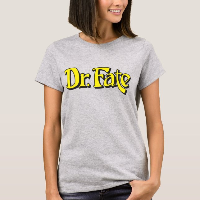 Dr. Fate Logotyp Tee Shirt (Framsida)