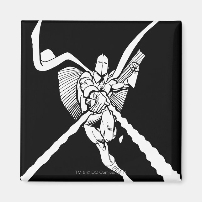 Dr. Fate Magic Outline Magnet (Framsidan)