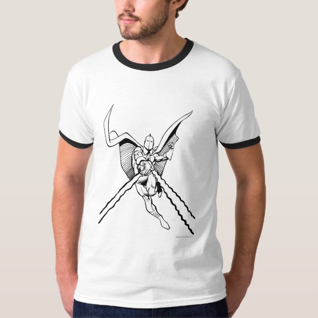 Dr. Fate Magic Outline T Shirt (Framsida)