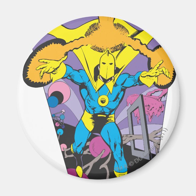 Dr Fate Manipulates Magic Magnet (Framsidan)