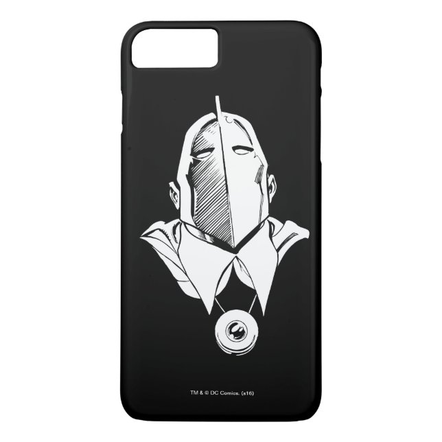 Dr Fate Mask-disposition Case-Mate iPhone Skal (Baksida)