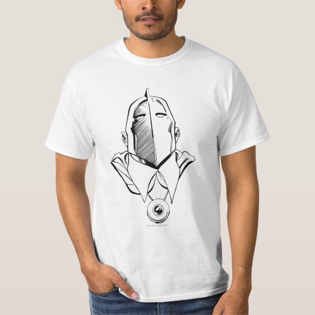 Dr Fate Mask-disposition Tee Shirt (Framsida)