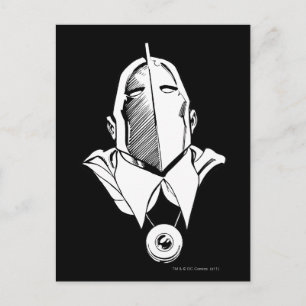 Dr Fate Mask-disposition Vykort