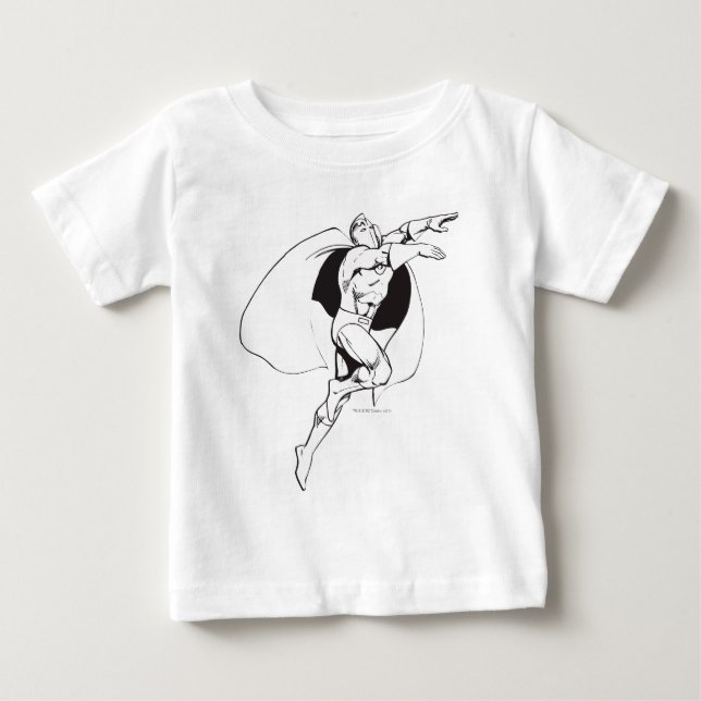 Dr Fate Soaring Outline Tee Shirt (Framsida)