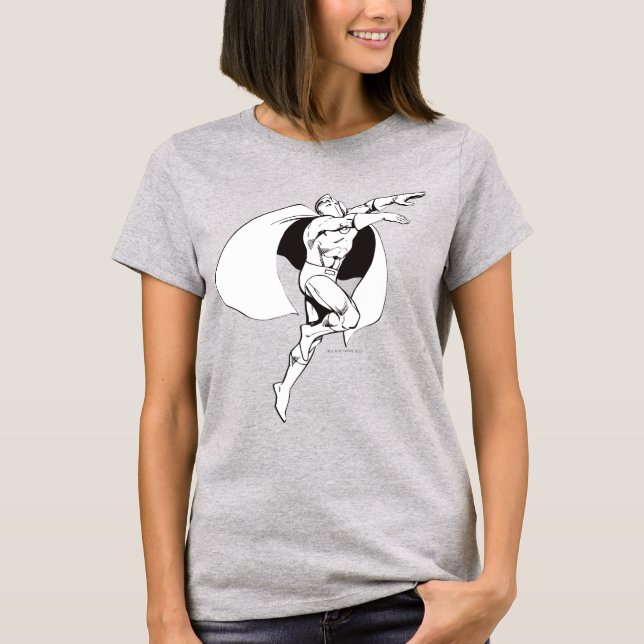 Dr Fate Soaring Outline Tee Shirt (Framsida)